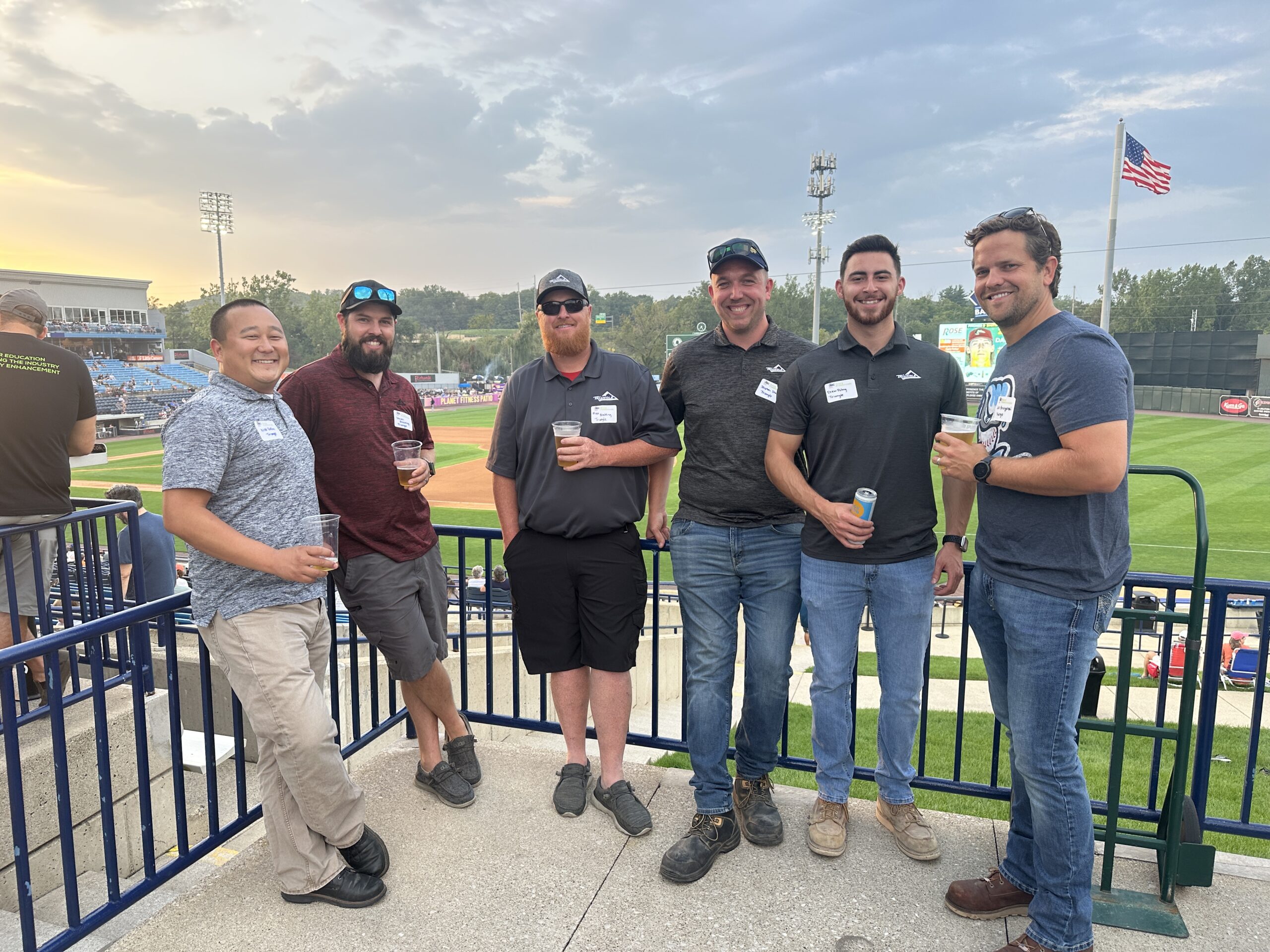 Attendees at the ABC Young Professionals: Whitecaps Game event